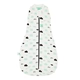 ergoPouch 0.2 tog Cocoon Swaddle Bag- 2 in 1 Swaddle Transitions into arms Free Wearable Blanket Sleeping Bag. 2 Way Zipper for Easy Diaper Changes