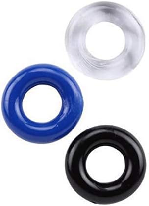 3PCS/Man’s Toy Delay Ring Silicone Massage Ring,Dia 1.96 inch/5cm