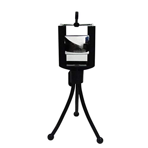 XYSQWZ Desktop-Telefon-stativ Ultrakleiner Tragbarer Metall-telefonständer - Büroteleskop-Smartphone-stativ Für Den… – Bild 5