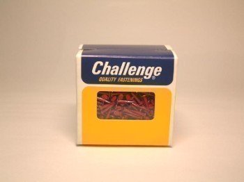 13mm Coloured Gimp Pins 500g Box - Red