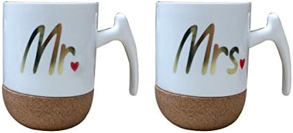 Gifts Byte Set of Mr. & Mrs. Tea and Coffee Mugs, 300ml Each