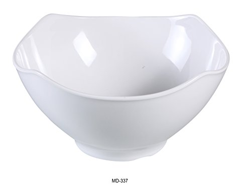 Yanco MD-337 Milando Square Bowl, 30 oz Capacity, 7