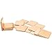 IC Chipset GPU CPU Thermal Heatsink Copper Pad Shim Size 20 x 20 x 1.2mm Pack Of 20