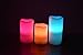Tsutsuji Fragrance Spectrum Candles - Beautiful 3 Piece Remote Multi Mode Color Changing Vanilla Scented Real Wax Led Candles. Create a New Level of Relaxation with These Flameless Candles Now.