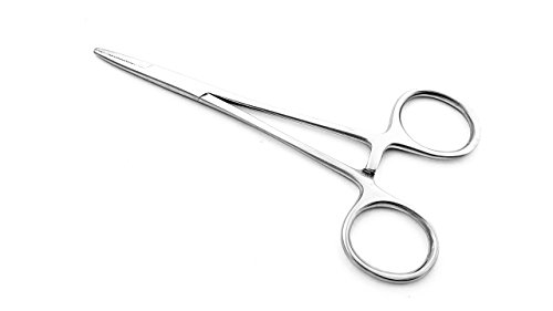 (Lot of 10) MOSQUITO HEMOSTAT LOCKING FORCEPS 5 CURVED & 5 STRAIGHT Stainless Steel