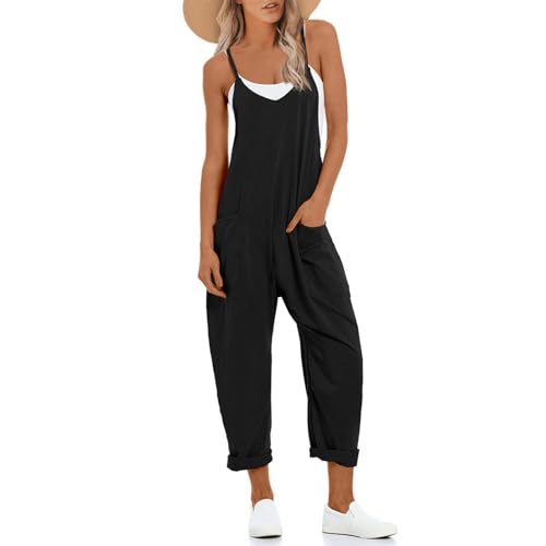 UNIANKIYA One Piece Jumpsuits for women V Neck