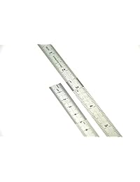 SE   9266SRP regla de 6 pulgadas de doble cara en SAE métrica, paquete por 2 unidades