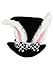 White Rabbit Adult Hat