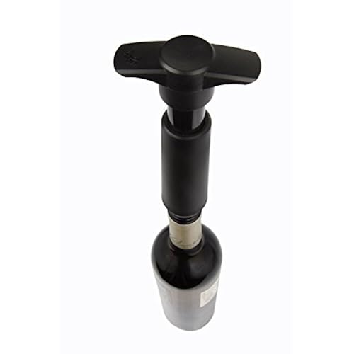 Vacu Vin Wine Saver Pump, Black with 6 Vacuum Bottle Stoppers Home & Kitchen, Kitchen & Dining, Kitchen Utensils & Gadgets, Bar & Wine Tools, Wine Stoppers & Pourers, Wine Stoppers