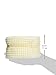 Homeford Firefly Imports Plastic Pearl Flat Bead Mesh Wrap Ribbon, 3-3/4-Inch, 10 Yards, Ivory, 3-3/4