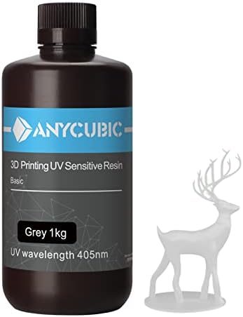 Anycubic 3D Printer Resin V2, 405nm High Precision Fast Curing UV ...