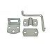 Pkg of (2) Side Gate Latch Sets for Stake Body Gates - Clear Zinc