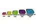 Prefer Green 5-Size Multi-Color Food Storage Container Set with Lids,Meal Prep,Portion Control Kit