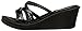 Skechers Cali Women's Rumblers-Wild Child Wedge Sandal, Black Rhinestone, 7 M US