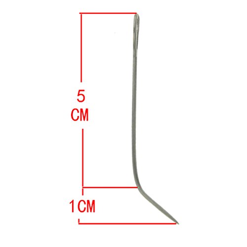 12 Combo Deal C I J Type Weaving Needle Upholstery Carpet Leather Canvas Repair Weaving Curved Needles Pins Hand Sewing Needles