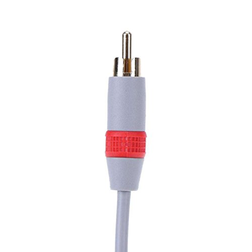 SUKEQ Component HDTV RCA Video & RCA Stereo Audio AV Cable Cord Plug for Nintendo Wii U Wii