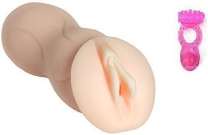 Stroker Toy 6 Inch Sadie for Men Pleasure with Pink Vibe Cockring