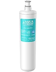 AQUA CREST 3US-PF01 Under Sink Water Filter, Compatible with Filtrete Advanced 3US-PF01, 3US-MAX-F01H, 3US-PF01H, Delta RP78702, Manitowoc K-00337, K-00338 Water Filter