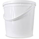 Food Grade 1 Gallon Bucket - 12 Pack With Lids