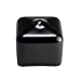 Prescott Plastics 1/2” (12.7mm) Outer Perimeter Flexible Plastic Hole Plugs, Square Black Metal Tubing End Caps, Strong Furniture Leg Inserts, Impact & Weather Resistant, Made in The USA - 10 Pack