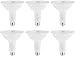 Amazon Basics 90 Watt Equivalent, Daylight, Non-Dimmable, 15,000 Hour Lifetime, PAR38 LED Light Bulb | 6-Pack