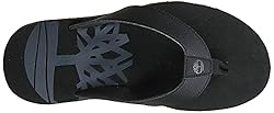 Timberland Men's Flip Flops, Black, 44