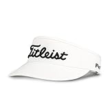 Titleist Golf Visors (Tour, Tour Performance and Low Profile Tour) (Tour Visor, White/Black, Free)