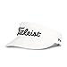 Titleist Golf Visors (Tour, Tour Performance and Low Profile Tour) (Tour Visor, White/Black, Free)