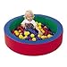 Children's Factory-CF331-334 Mini-Nest Ball Pool for Toddlers and Kids, Indoor Outdoor Soft Foam Round Ball Pit, Baby Play Yard, Kiddie Dry Pool, Multi