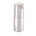 Rocutus 3pcs/set Empty Airless Cosmetic Bottle Plastic Pump Container for Travel (silver)