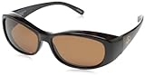 Solar Shield Sammy Polarized Rectangular Sunglasses<br/>,Tortoise,51 mm