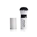 Priori Retractable Kabuki Brush – Soft, Cruelty Free Synthetic Bristles – Perfect Coverage Round Makeup Brush, Travel & Purse-Friendly