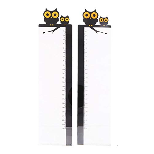 Pack of 2 Left & Right Cartoon Computer Monitors Side Panel/Memo Pads/Sticky Boards/Message Board/Notes Holder for Computer Screen(Owl) - Thumbnail 7