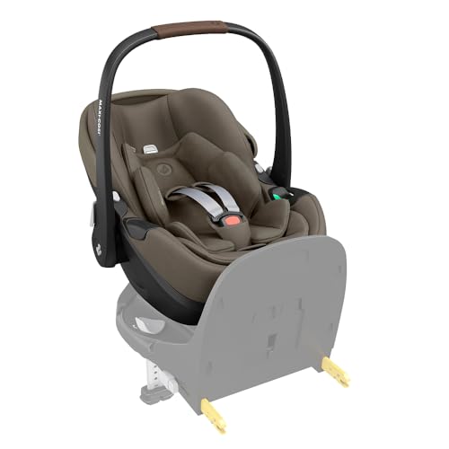 Bebê Conforto Maxi-Cosi, Pebble Pro², com Base Familyfix, Giro 360° Isofix, Twillic Truffle