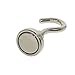 FICBOX 15 Pack Magnetic Magnet Hooks, 12 Pound Strong Heavy Duty Refrigerator Pull Power Neodymium Magnets Hanging Hook