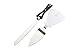 ULA Bride and Groom Wedding Cake Knife and Server Set Serrated Knife Pie Server for Wedding Gift Valentine Day Gift