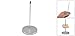 uxcell 1 Pack Receipt Holder Spike, Restaurant Ticket Spike, Stainless Steel Bill Fork Check Spindle Memo Holder Spike Stick with Solid Base