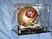 Helmet Display Case Football Helmet Acrylic Case Full Size Helmet Case Black Acrylic Base Gold Risers Mirror P368