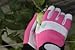 Women's Leather Gardening Gloves with Reinforced Fingers and Knuckles- By Piddlin' Jenny! (medium)