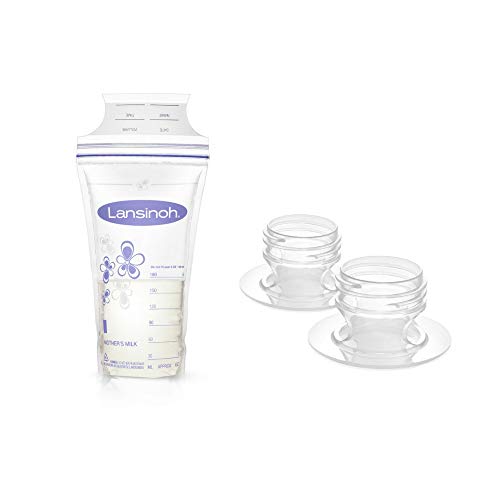 Lansinoh Breastmilk Storage Bags, 50 Count Convenient Milk S