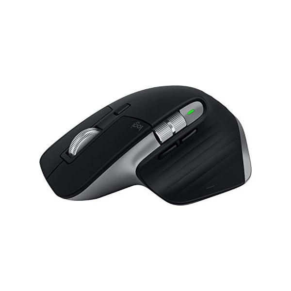 Logitech-MX-Master-3--Advanced-Wireless-Mouse-for-Mac-Ultrafast-Scrolling-Ergonomic-Design-4000-DPI-Customisation-Energy-Saving-USB-C-Bluetooth-Apple-MacBook-iPad-Compatible-Grey Logitech MX Master 3 for Mac