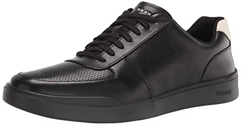 Cole Haan mens Grand Crosscourt Modern Performance Sneaker, Black, 7 Wide US Image