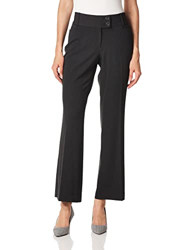 Rafaella Damen Petite Curvy Fit Short Length Gaberdine Trouser Anzughose, Graphit, 44 Zierlich
