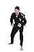 Vector Men's BJJ Gi with Bonus White Belt Ripstop Pants for Brazilian Jiu Jitsu (0, Black)