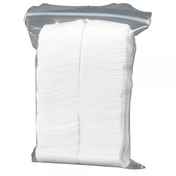 TNBL 100% Lint Free Absorbent Nail Wipes Pack of 200, Prep, Clean & Finishing Gel Nail Polish Cotton Fabric Pad Wipe