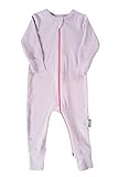 Parade Organics Essential Basic '2-Way' Zipper Romper Lavender 6-12 Months