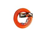 ProStyle 10 Gauge SJTW 3 Conductor 50 Foot Extension Cord With Lighted Ends - Orange