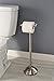 Delta Faucet Greenwich Pedestal Toilet Paper Holder Stand, SpotShield Brushed Nickel, Bathroom Accessories, 138293