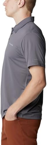 Polo de caminhada masculino, Polo Camisa, Cinzento Urbano, Médio