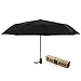 IHOR mothers day gifts Best Automatic Black Small Umbrella Rain Blue Sky Canopy Totes Auto Open & Close Portable Travel and Compact